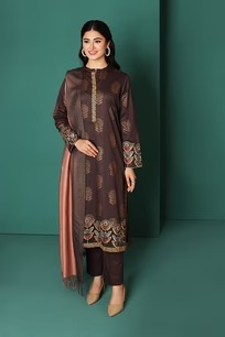 42205057-Printed Embroidered 3PC